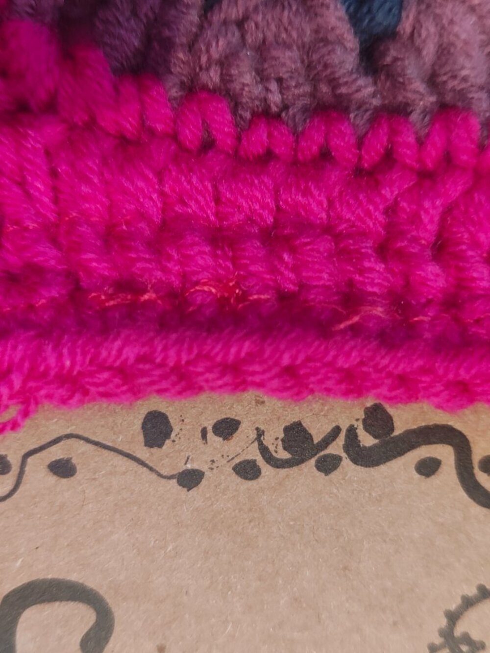 NATURAL LIFE: CROCHET STEERING WHEEL COVER - Picture 14 of 17